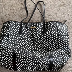 Kate Spade Black and White Dot Tote